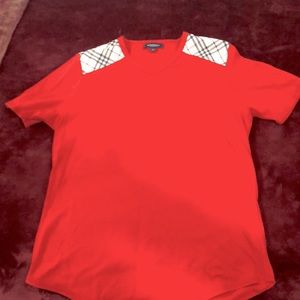 Burberry Red T-Shirt